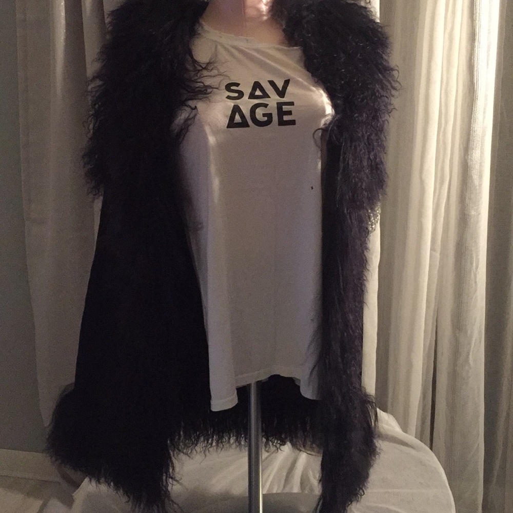 Fur vest